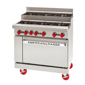 American Range AR-6-SU_NAT - Restaurant Range Step-Up, Gas, 36"