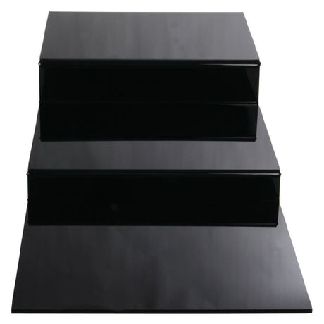 Hubert 60330 - Display Riser, 3-step, 12" X 29-3/4" X 4-1/4"H