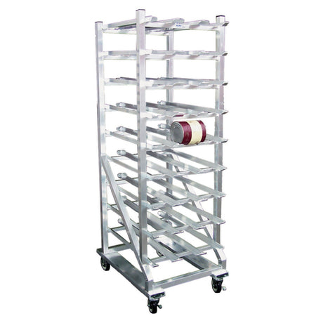 SPG 4H1590 - Kelmax Can Storage Rack, Stationary Design, Holds 7 Cans Per Opening