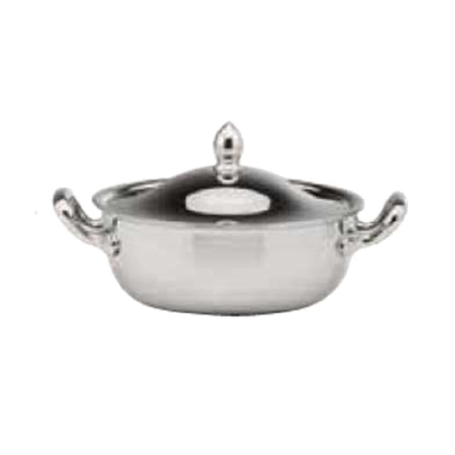 Bauscher Hepp 12.4008.1600 - Vegetable Dish, 18 Oz. (0.50 Liter), Outer: 6-3/16" Dia. (157mm)