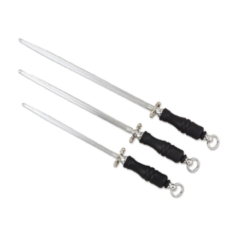 Alegacy Foodservice Products PC12014 Butcher Steel 14" Blade Magnetized Fine Cut