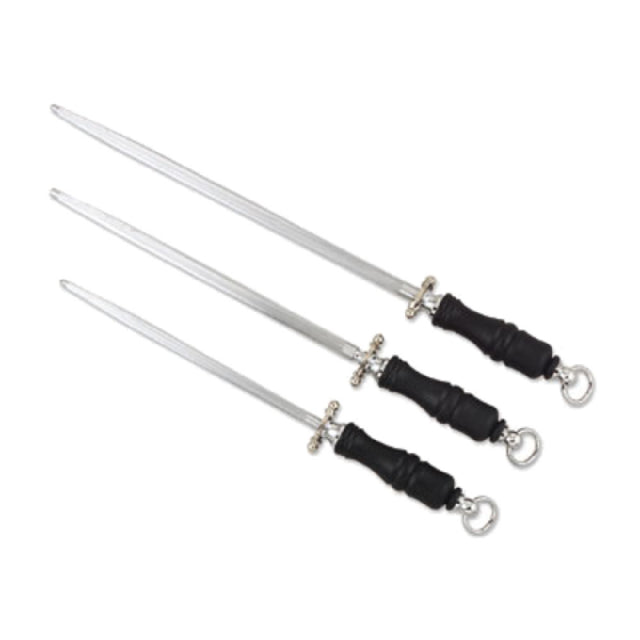 Alegacy Foodservice Products PC12014 Butcher Steel 14" Blade Magnetized Fine Cut