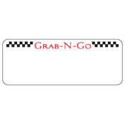 Hubert 38710 - Laser Labels, "Grab-N-Go", 2-1/2" X 1"H
