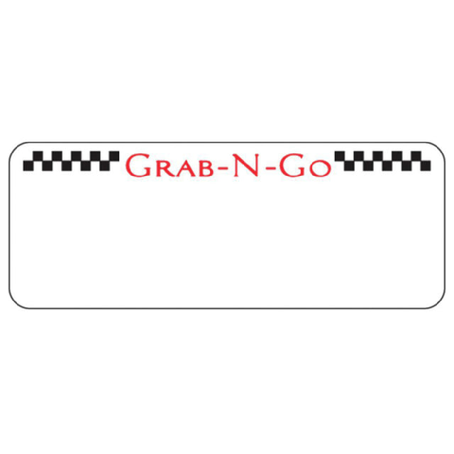 Hubert 38710 - Laser Labels, "Grab-N-Go", 2-1/2" X 1"H