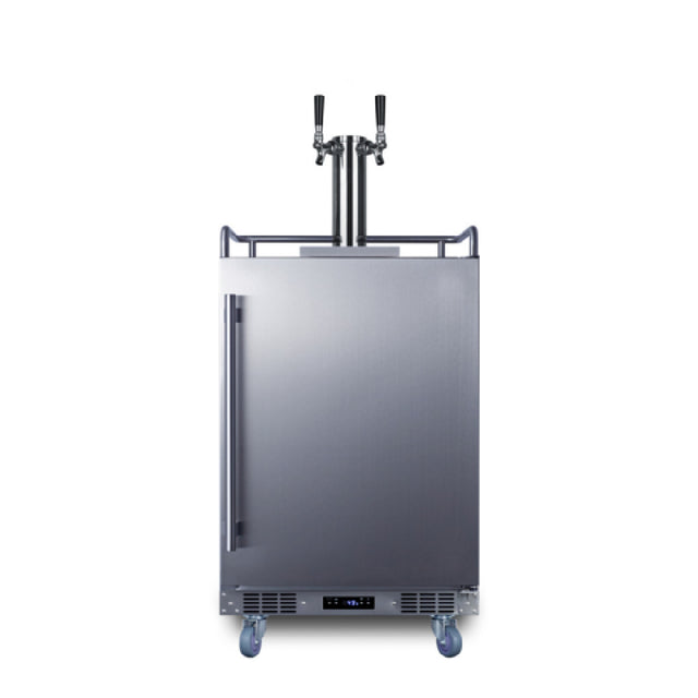 Summit SBC683OSTWINBW - Outdoor Beer & Wine Kegerator, 24" Wide, Commercially Approved