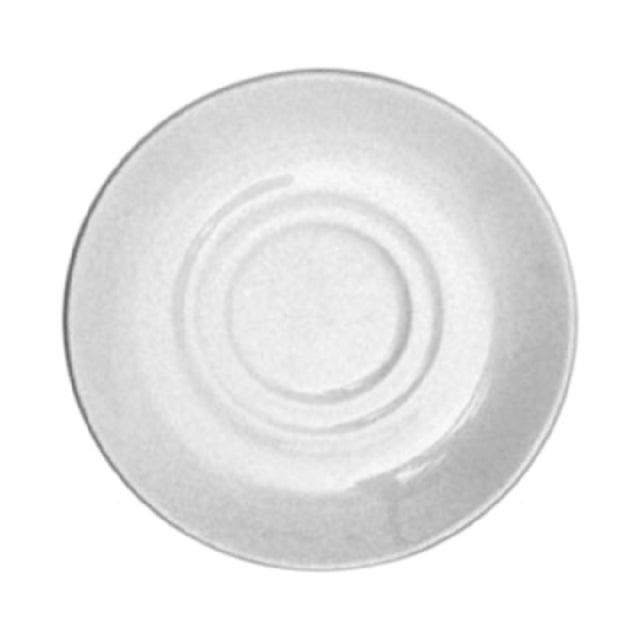 Tableware Solutions USA 51CCPWD 010 Cafe Cappuccino Saucer 6-1/2" Dia. Round