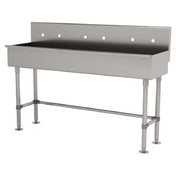 Advance Tabco 19-FM-72 Multiwash Hand Sink With Stainless Steel Legs And Flanged Feet