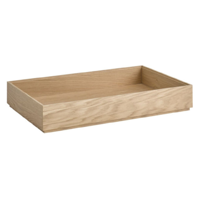 Libbey APS 14001 - Valo Wood Box, 20-1/4"L X 12-1/4"W X 2-3/8"H, Rectangular