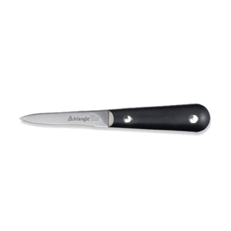 Louis Tellier 542030702 Triangle® Oyster Knife French Style Continuous Blade With Riveted Plastic Shell-type Handle