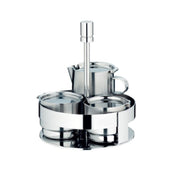 Bauscher Hepp 06.2340.6040 - Sugar & Creamer Set, Includes: 5-1/2" Dia. X 6-1/2"H Stand
