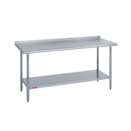 Duke 314-24108-2R Work Table Stainless Steel Top & Riser 108"W X 24"D X 36"H