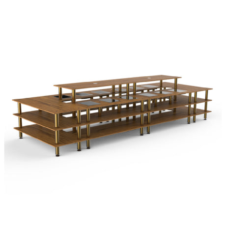 Steelite MGCMLD16BBXF - Grand Market Induction Station, 200.5" X 71.0" X 47.0", Modular