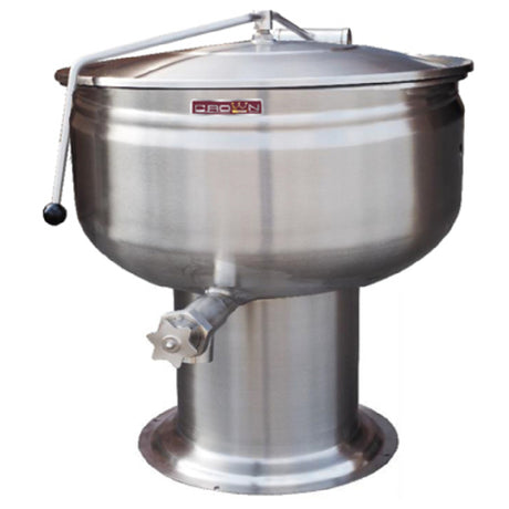 Crown Steam DP-30F Stationary Kettle Direct Steam 30 Gallon Capacity