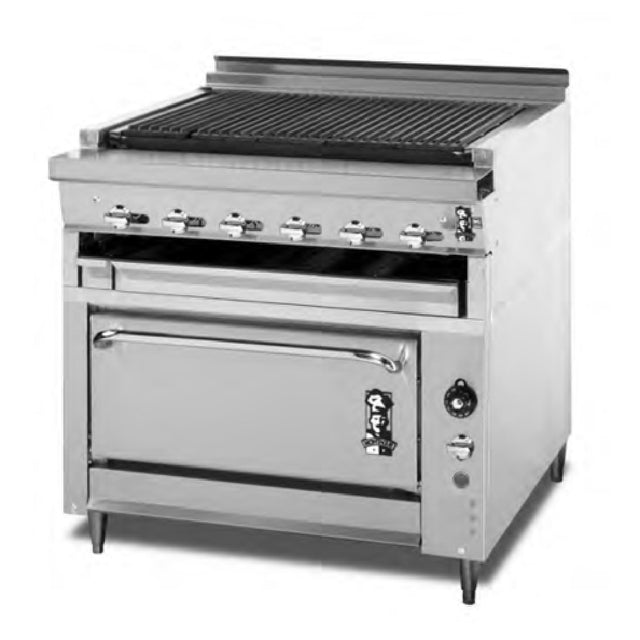 Montague Company 136XLB/UFLC-36R Legend™ Charbroiler/Oven Gas 36"