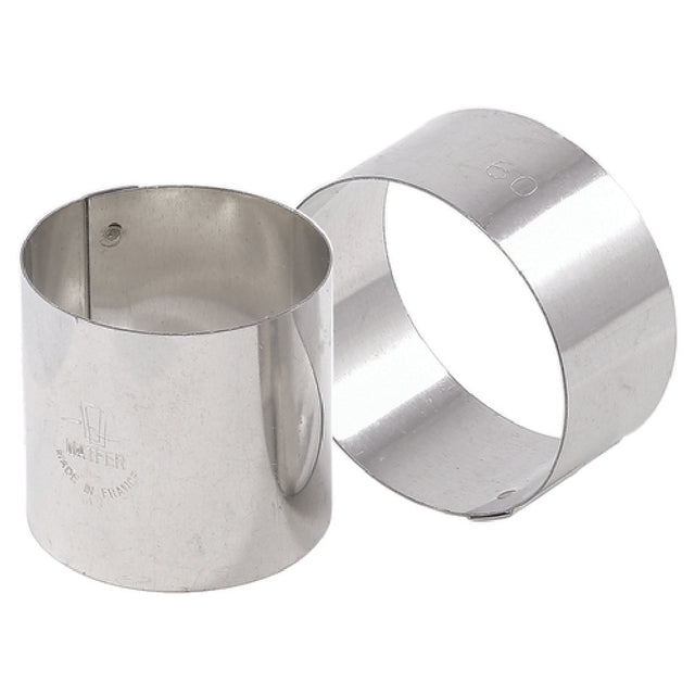 Matfer 375336 Nonnette Ring 3" Dia. X 1-5/8"H Round