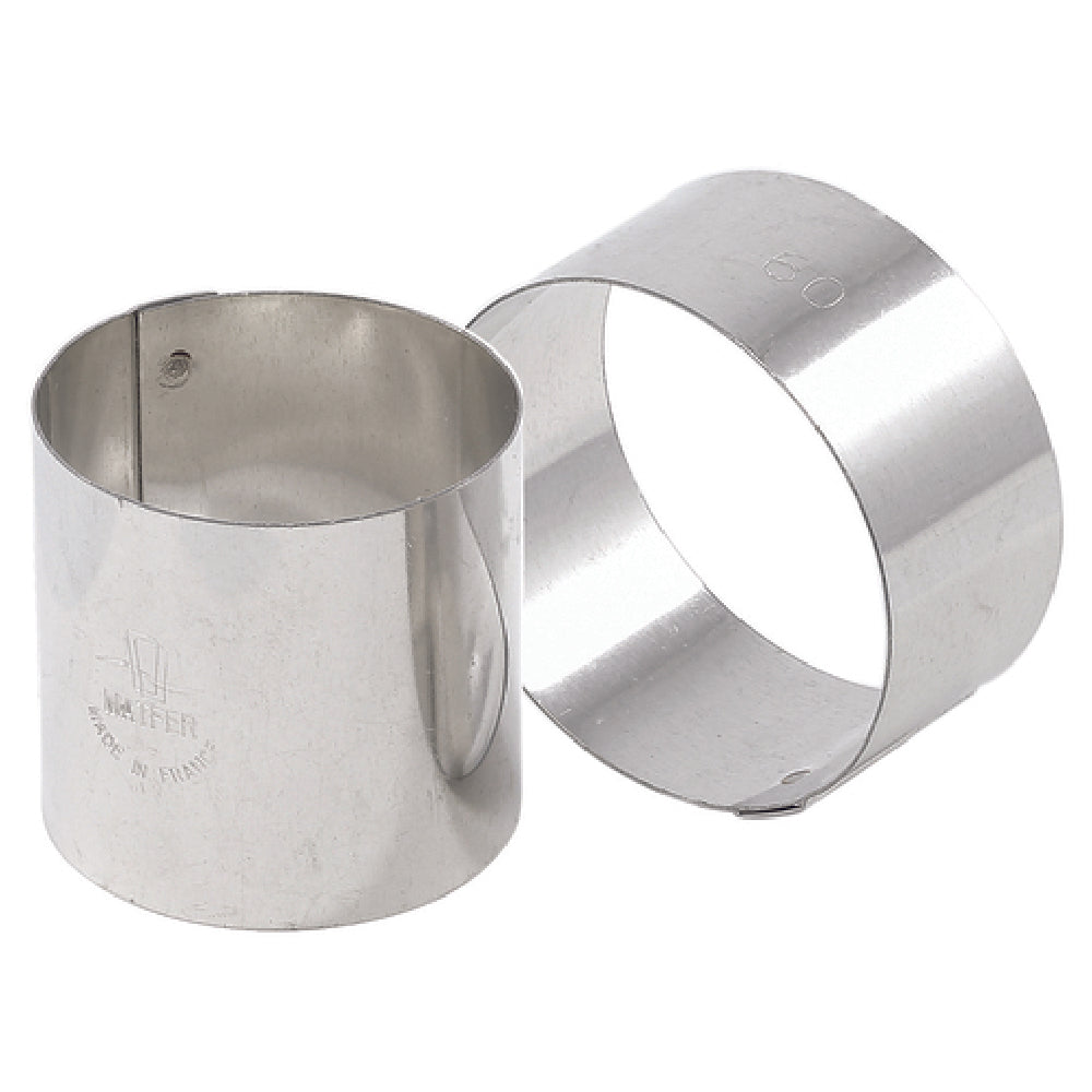 Matfer 375361 Nonnette Ring 2" Dia. X 2-2/3"H Round