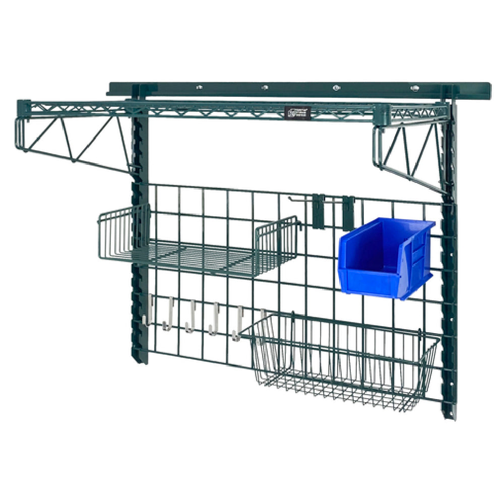 Quantum SGK-401836-4P_RED - Store Grid Medium-Duty Kit, Includes: (1) 40" Wall Track