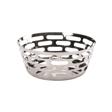 Service Ideas SM-64 Service Ideas Mod18 Bread Basket Polished Stainless