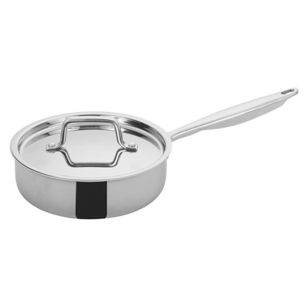 Winco TGET-2 Tri-Gen™ Induction-Ready Sauté Pan 2 Qt. 8" Dia. X 4-1/3"H