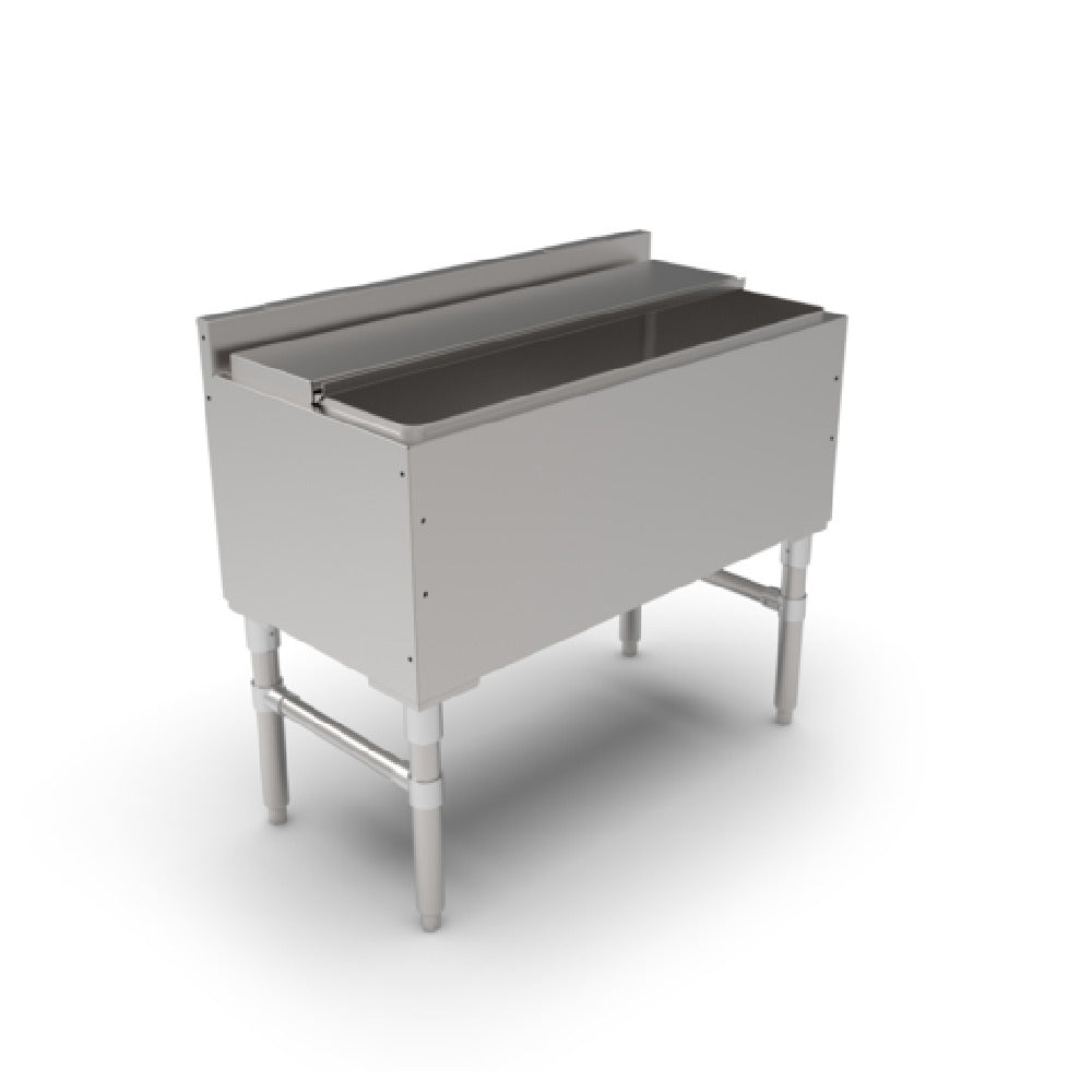 John Boos UBIB-1836-X Slim-Line Underbar Ice Bin/Cocktail Unit 36"W X 18"D X 32-1/2"H Overall Size