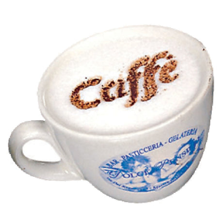 Paderno 47859-02 Fun Cappuccino Stencils 0.2 Oz. 3-3/4" Dia.