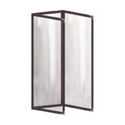 Risch TET 4.25X14-LEATHERETTE Deluxe Sewn Leatherette Menu Cover (specify Color)