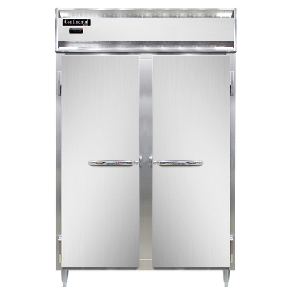 Continental Refrigerator DL2W-SA Designer Line Heated Cabinet Reach-in Two-section