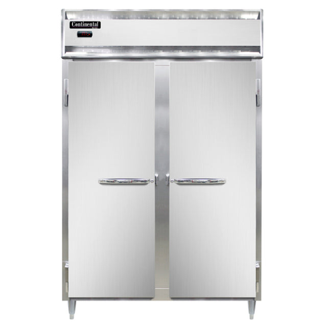 Continental Refrigerator DL2W-SA Designer Line Heated Cabinet Reach-in Two-section