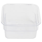 Alegacy Foodservice Products PCSC1S E™ Economy Storage Container 2 Qt. 7-1/4" X 7-1/4" X 3-3/4"