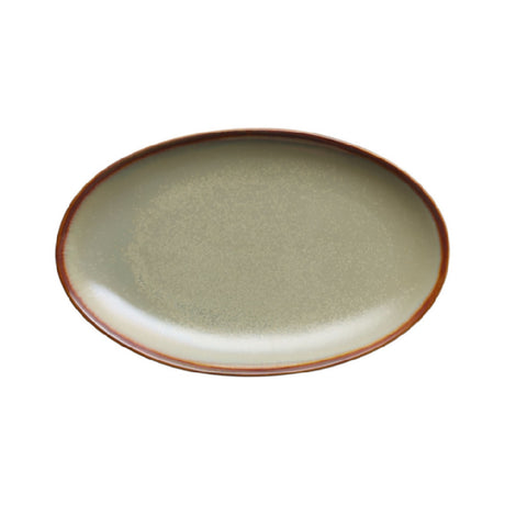 Libbey HEDON-9S Platter 12"L X 7-1/2"W X 1-1/8"H Oval