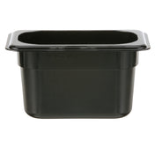 Cambro 94CW-110 1/9 Size Bk Food Pan Camwear 4in Deep