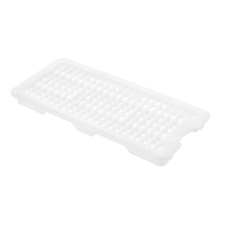 Carlisle 00243 Araven Drain Grill 8-1/4" X 3-7/8" X 3/4" Fits GN 1/4 Size Food Containers