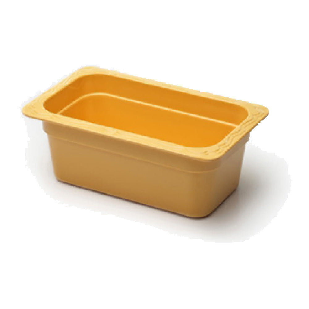 Elite Global Solutions CM6104-Y Food Pan 1/4 Size 2.22 Qt.