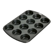 Bauscher Hepp 23.0064.6206 - Muffin Pan, 15"L X 10-5/8"W, 12 Cavities