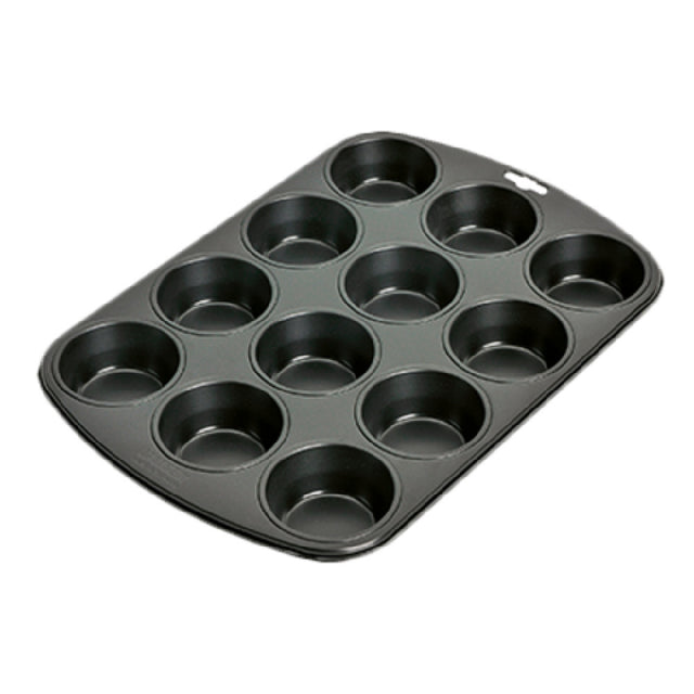Bauscher Hepp 23.0064.6206 - Muffin Pan, 15"L X 10-5/8"W, 12 Cavities