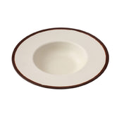 Yanco NA-710 Nature Art Dessert Plate 9-1/4"dia. X 1-7/8"H 10 Oz
