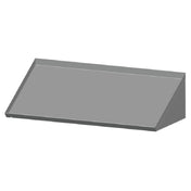 SPG WMRS-63 - Universal Stainless Shelf, Wall-mounted, 63"W X 21"D