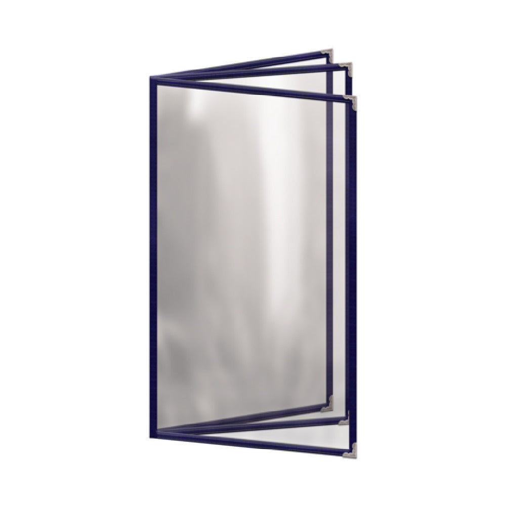 Risch TETB 8.5X14-NYLON Deluxe Sewn Nylon Menu Cover (specify Color) 8-1/2" X 14"