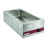 Hubert 134915 - Kratos® 28W-532 Food Warmer, Countertop, 14.63"W X 29.56"D X 10.5"H