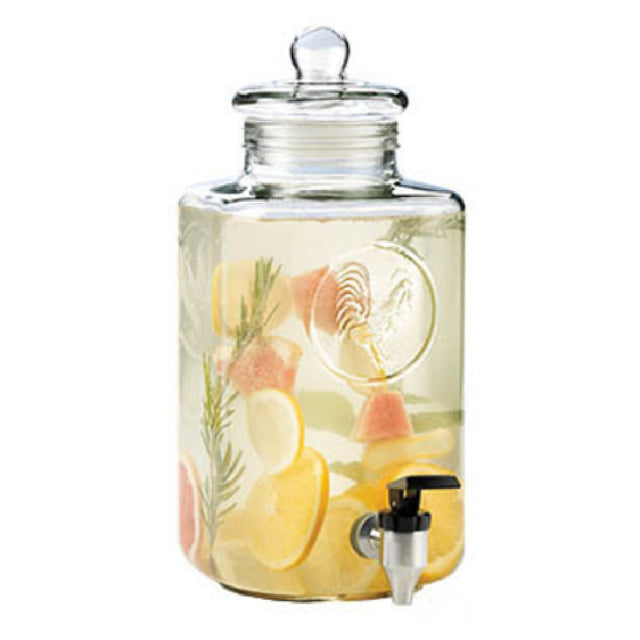 Libbey 92164 Beverage Dispenser 1.85 Gal With Lid And Spigot