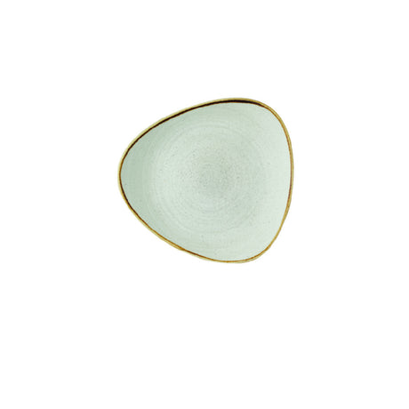 Churchill China SRGYTR9 1 Plate 9-5/8" Dia. Raw Grey Lotus