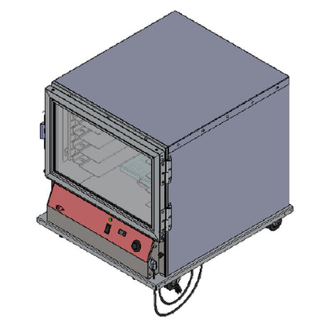 BevLes Company PHC32-10INS-A-1L1 Proofing & Holding Cabinet Mobile Undercounter