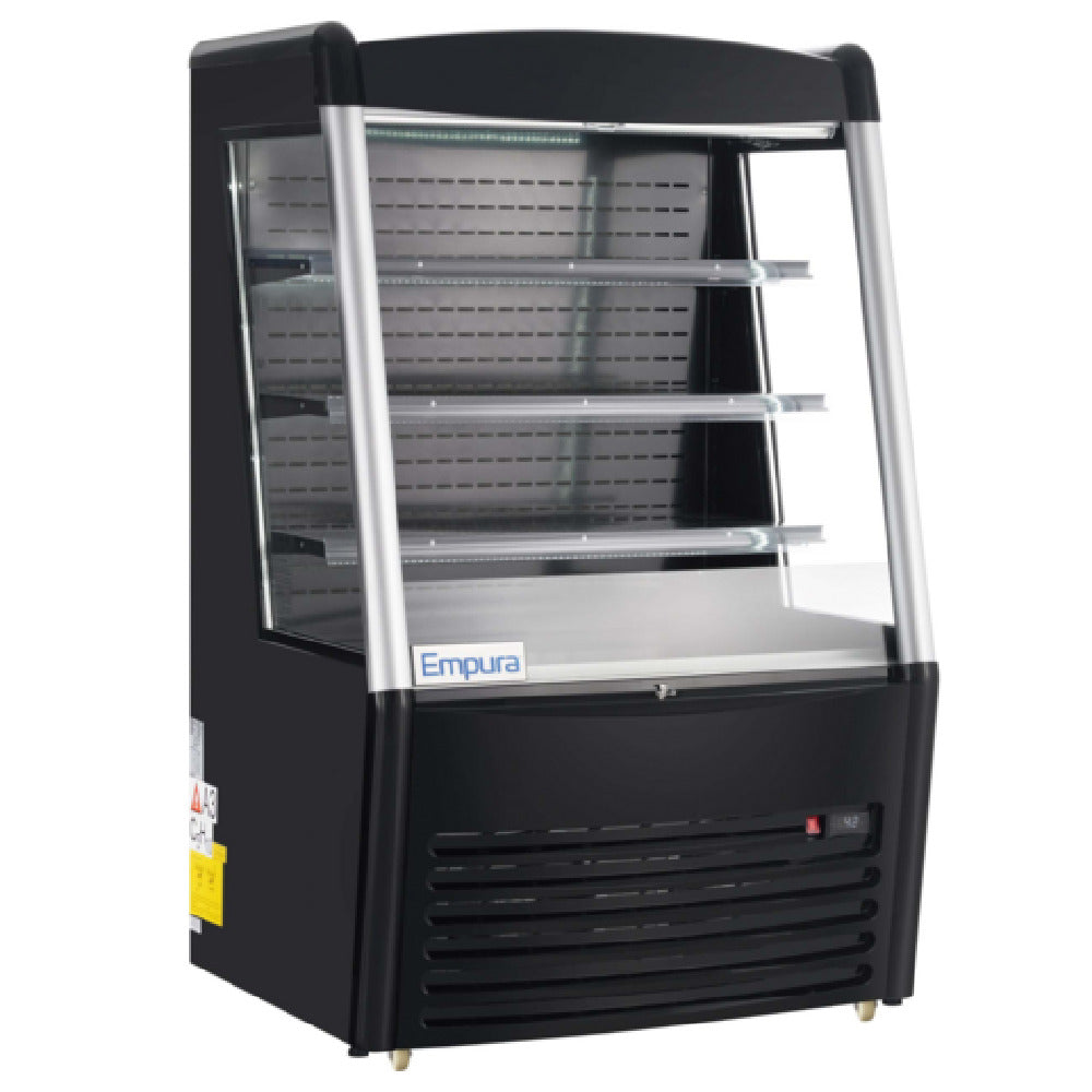 Empura E-VOAR-36B - Open Air Merchandiser, 36.2"W × 33.3"D × 59.4"H, 11.3 Cu. Ft. Capacity