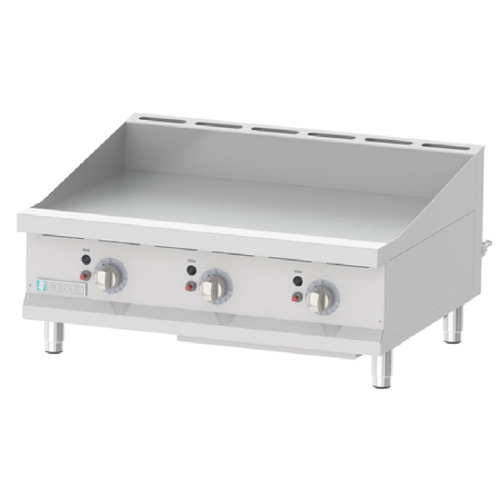 Eurodib T-G36T Professional Griddle Gas Countertop