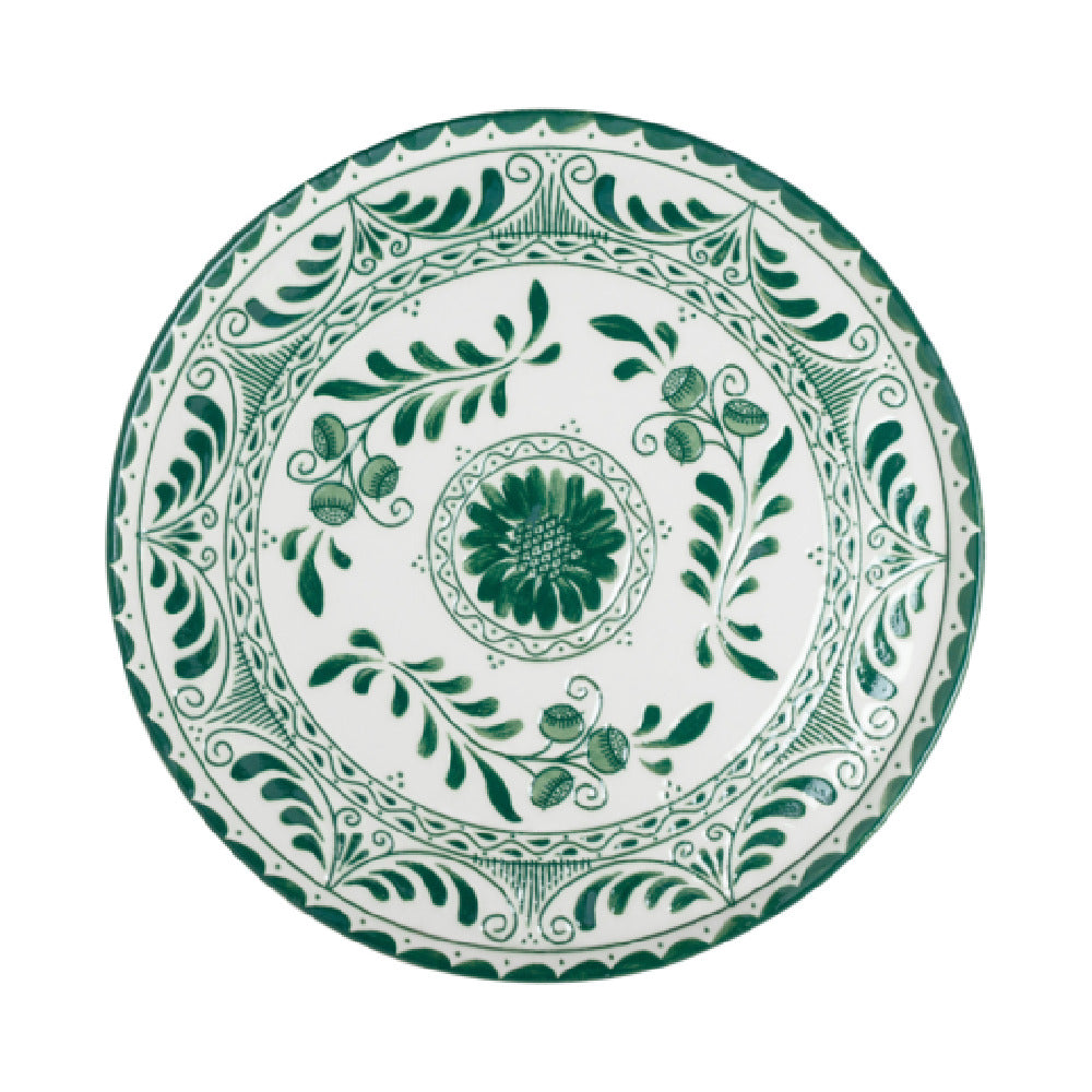 Steelite A103P800 Plate 13.0" Talavera Motiva Green