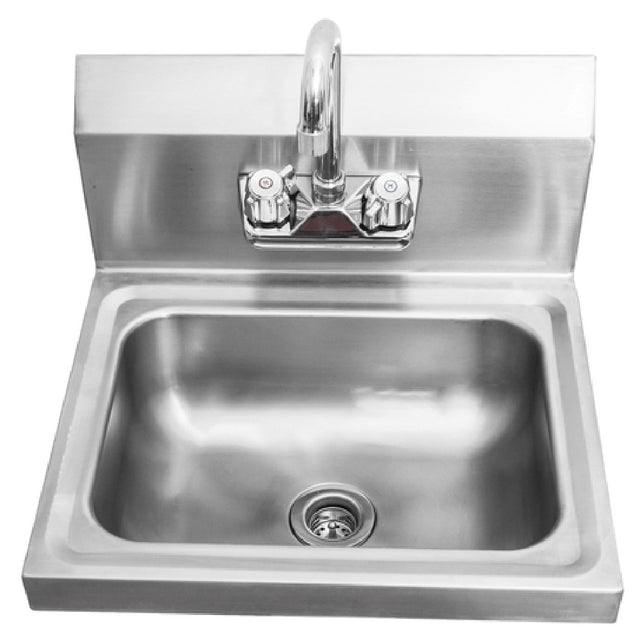 Sapphire Manufacturing SMHS-01 Hand Sink Wall-mounted Open Sided