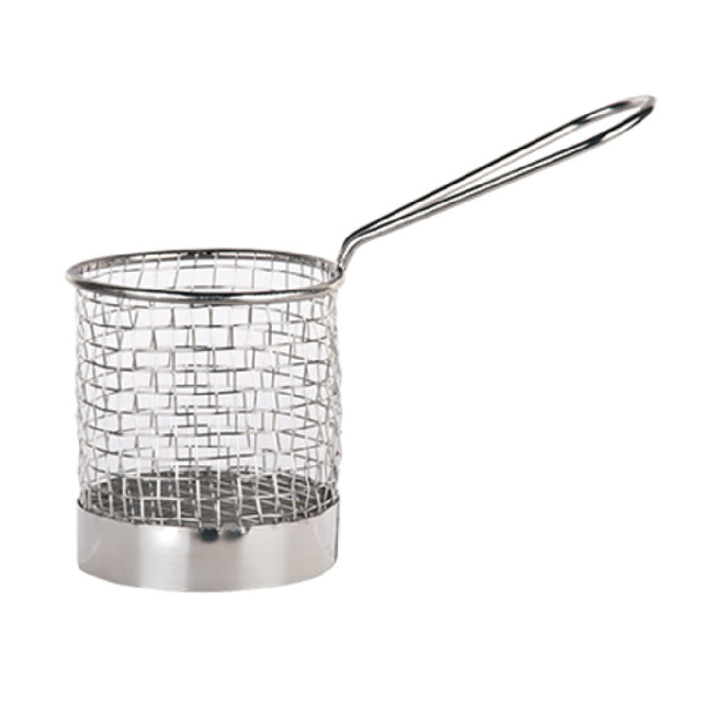 Libbey FB-15 (Formerly World Tableware) Fry Presentation Basket 6-3/4"L (including Handle) X 5-7/8"H