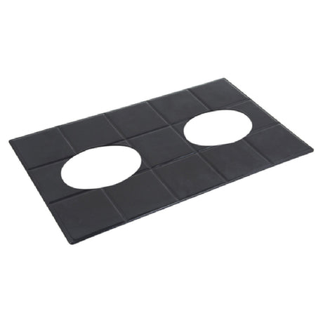 Bon Chef 52033BLKSPKLD E Z Fit Custom Cut Tile 12-3/4" X 20-13/16" For (2) #9140