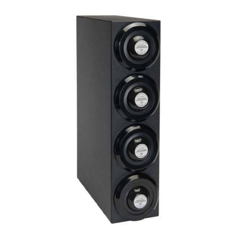 Dispense-Rite SLR-S1-4BT - Cup Dispensing Cabinet, Interchangeable Silicone Baffles