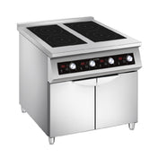 Eurodib FCIHD435D3PH Commercial Freestanding Induction Cooktop 31.5" W X 27.6" D X 35.8" H